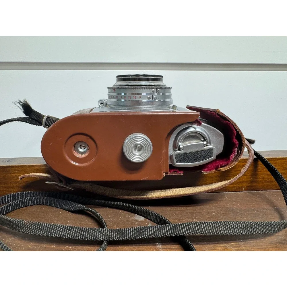 Vintage Balda Baldessa 1b 35mm Film Camera Baldanar 2.8/45 Lens W Germany Case